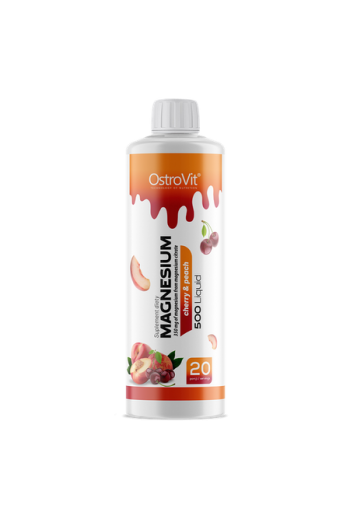 Magnesium 500ml liquid cherry&peach