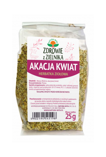 Akacja kwiat 25g herbatka ziolowa / Acacia flower herbal tea