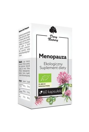  Menopause, 60 capsules/ Dary Natury Menopauza 60 kapsuek 