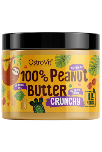 OstroVit Peanut Butter 500g Crunchy 