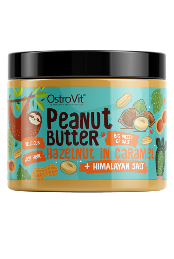 Peanut Butter hazelnut in caramel & himalayan salt 500g