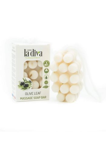 La Diva Olive Leaf Massage Soap 120g