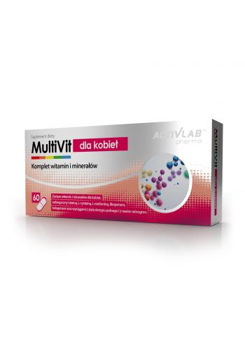 MultiVit for Women 60 capsules - Activlab