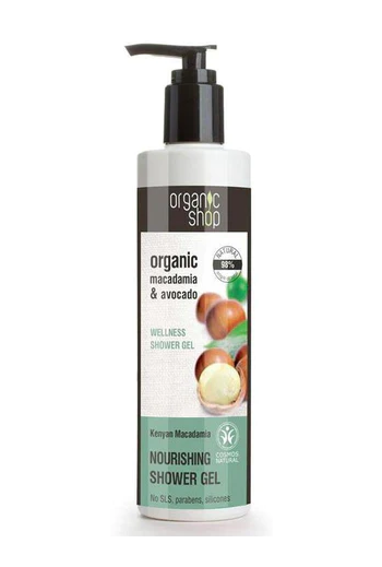 Nourishing Shower Gel Macadamia&Avocado 280ml / Organic Shop