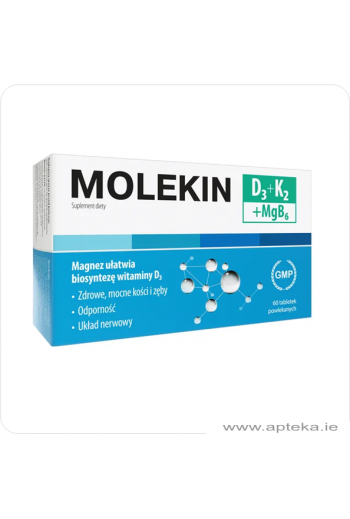 Molekin D3+K2+MgB6  60tabl.