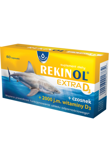 Rekinol Extra D3 60 capsules