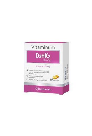 Vitaminum D3+K2 Strong 30 caps